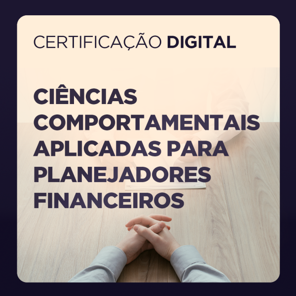 thumb certificação Ciências Comportamentais Aplicadas para Planejadores Financeiros